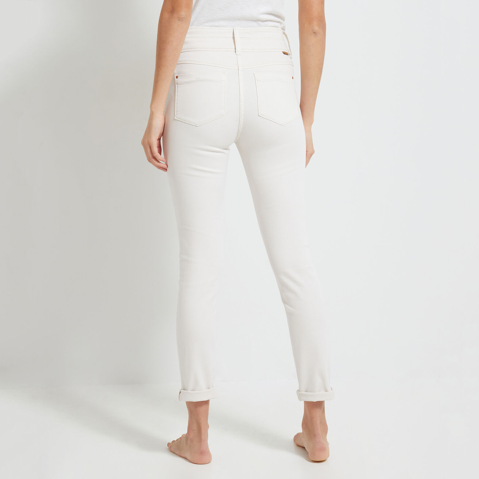 Jean slim taille haute FIGARI femme