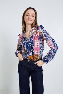 Blouse imprimée femme