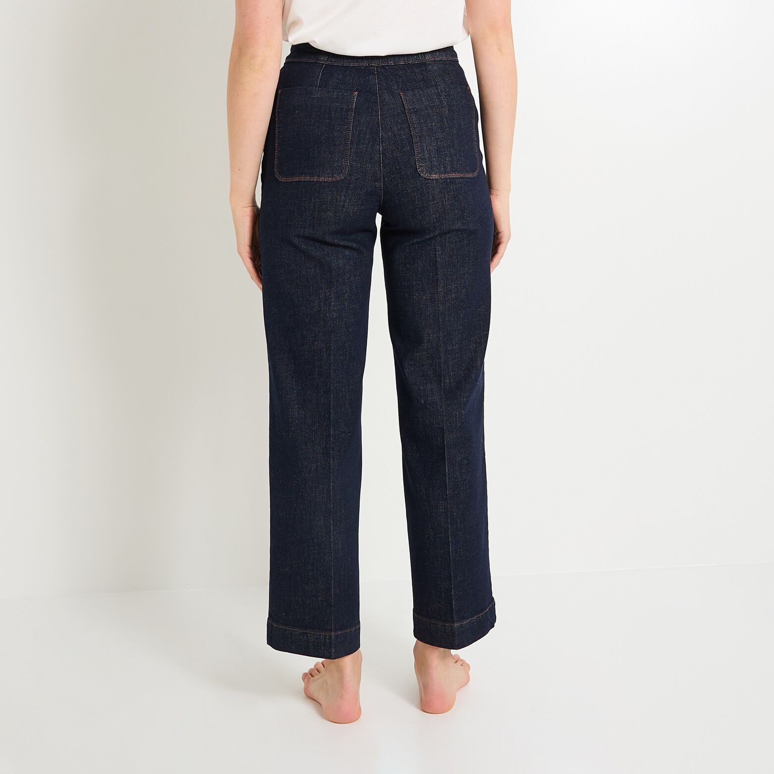 Jean flare POMPON F02 femme