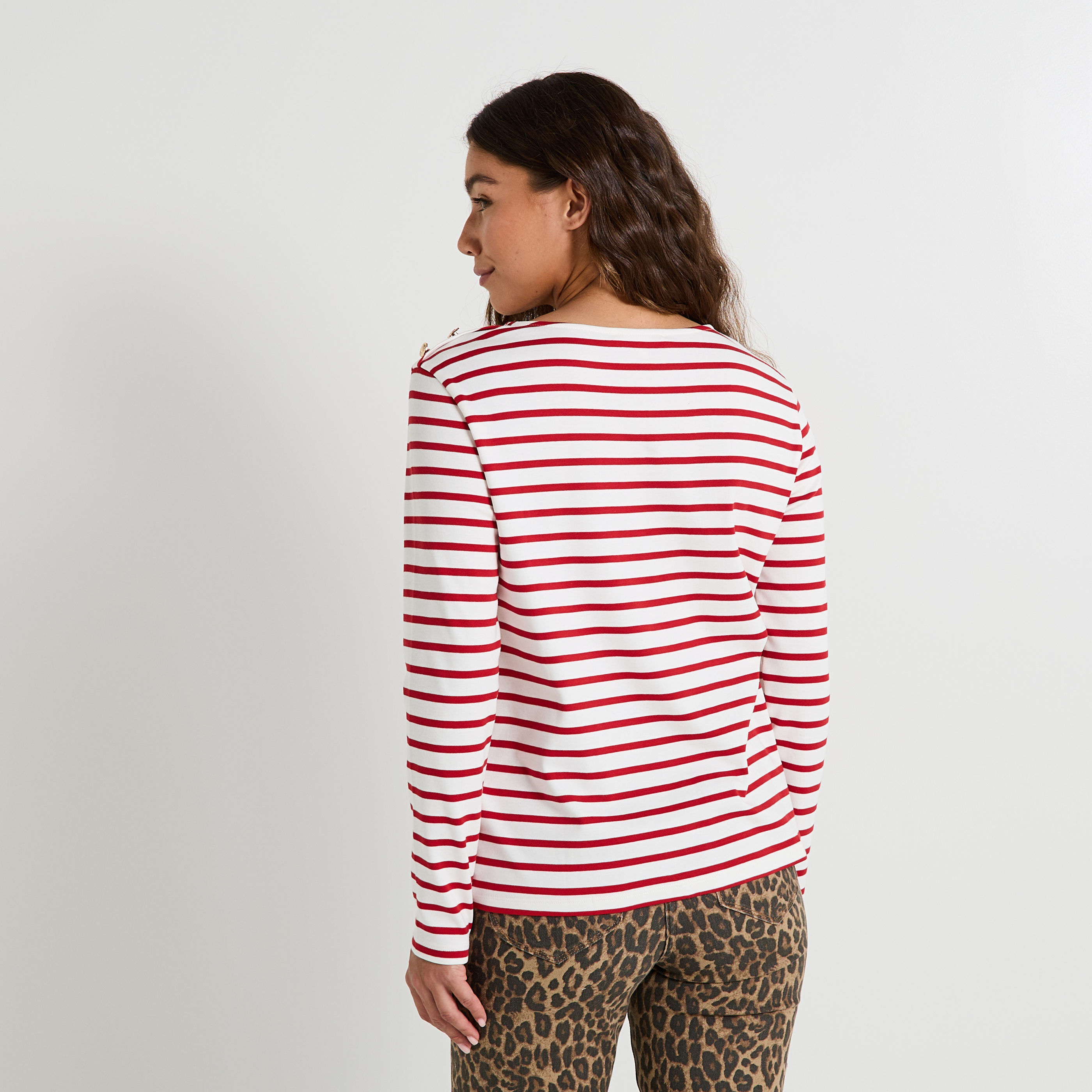 T-shirt marini&egrave;re femme