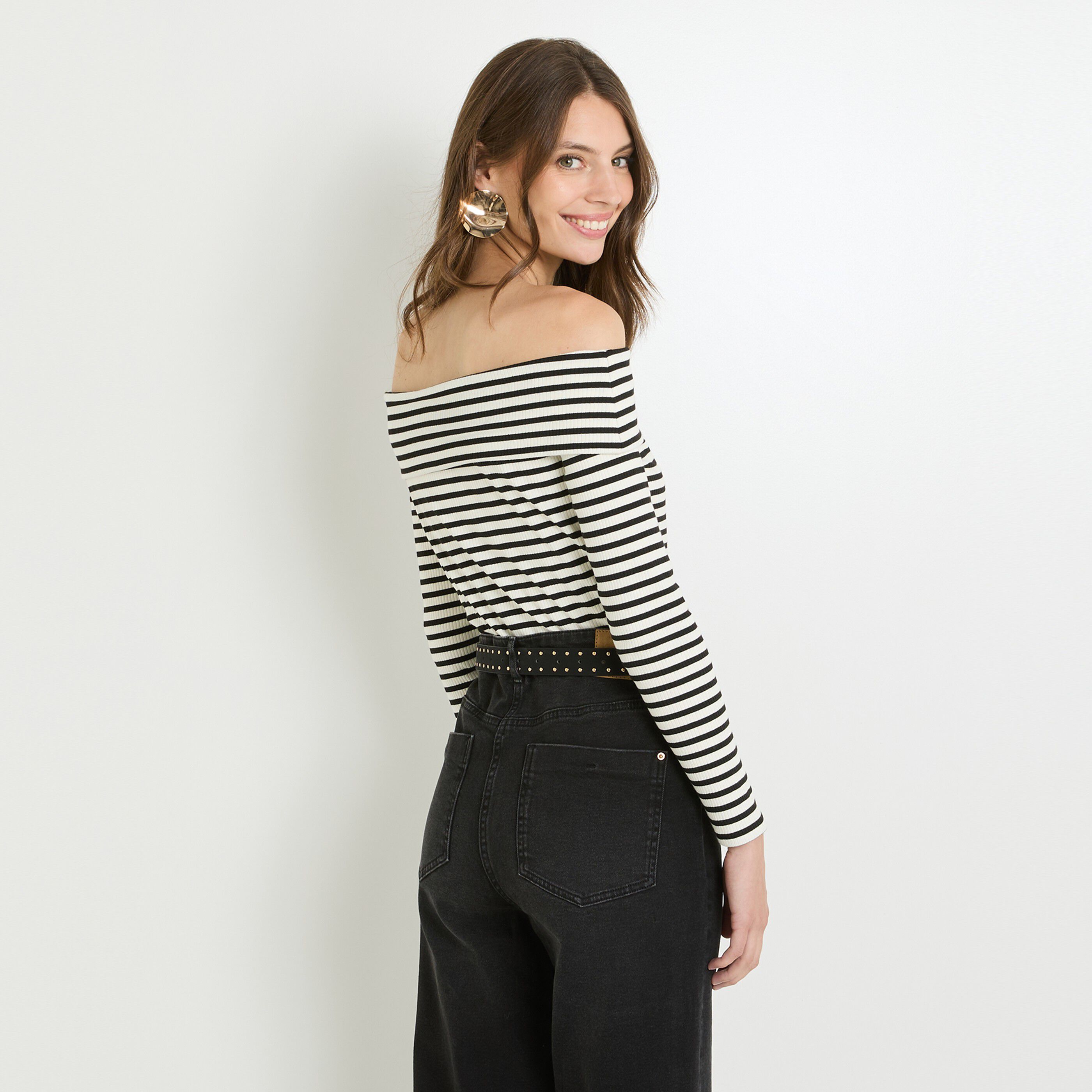 T shirt manches longues femme