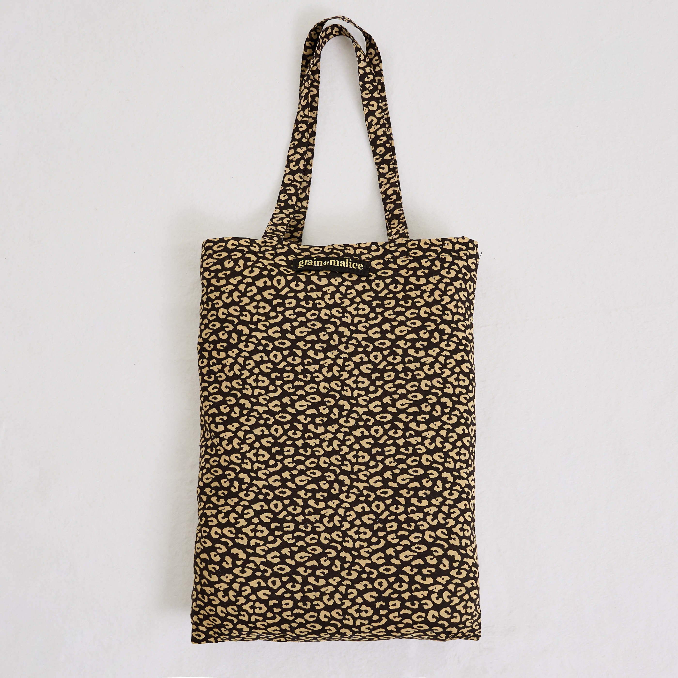 Serviette de plage coton imprim&eacute; l&eacute;opard