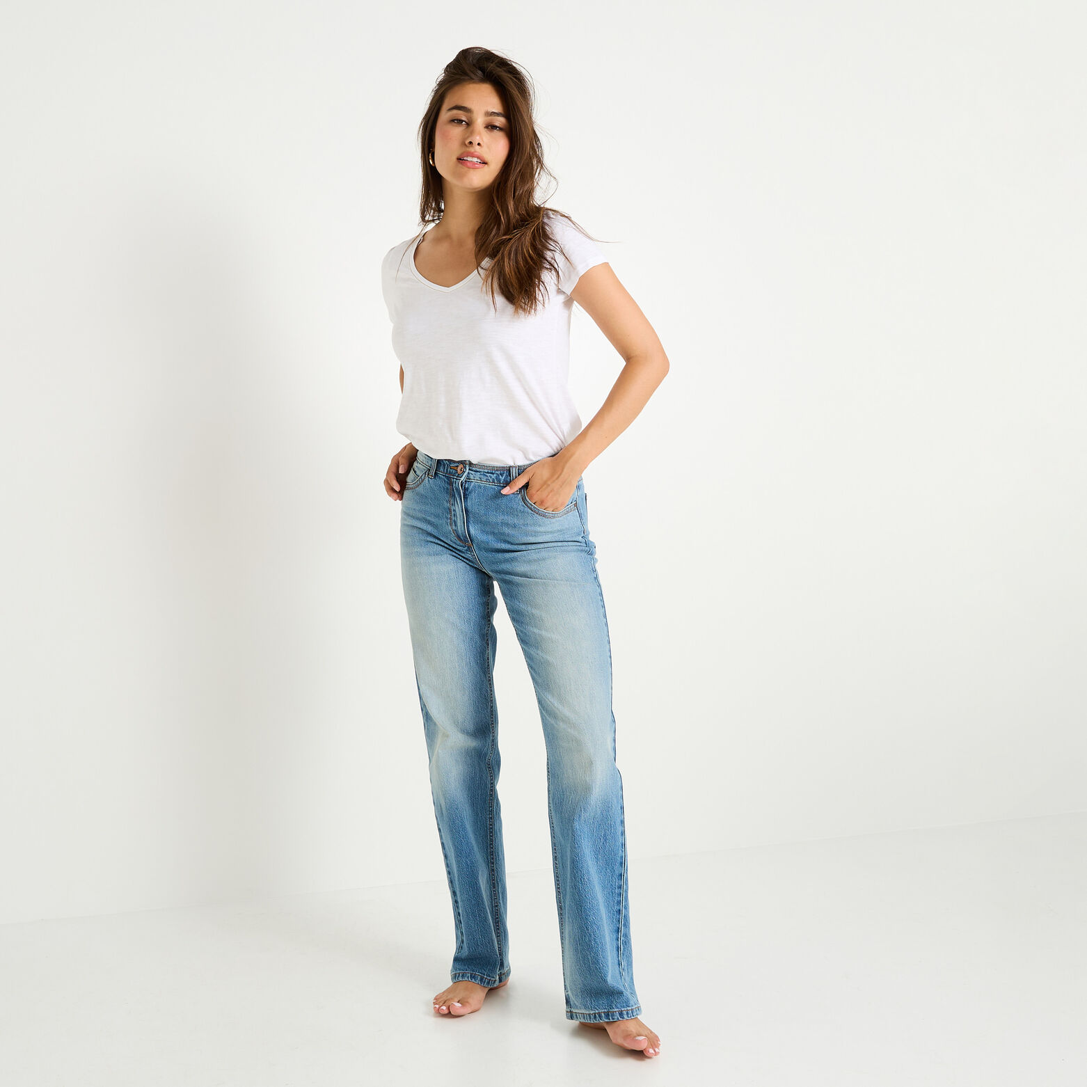 Jean droit TEXAS D01 femme