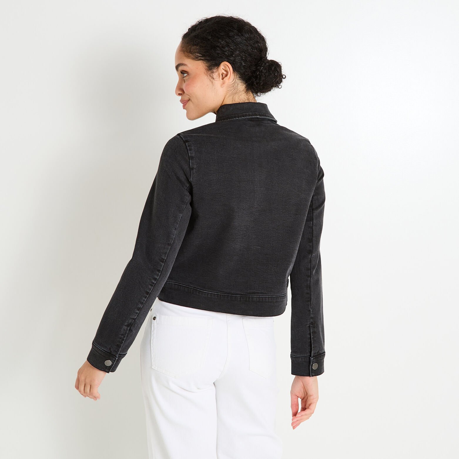 Veste en jean femme