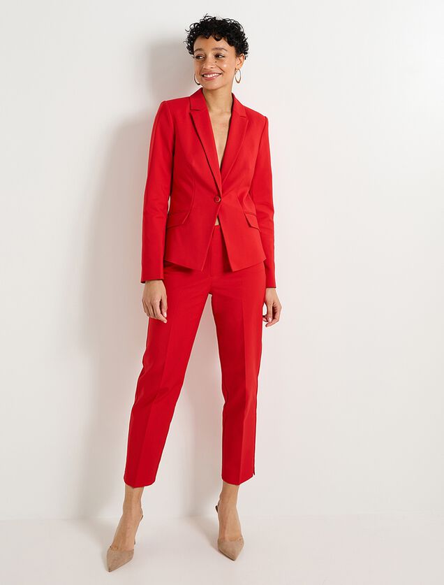 Pantalon cigarette femme