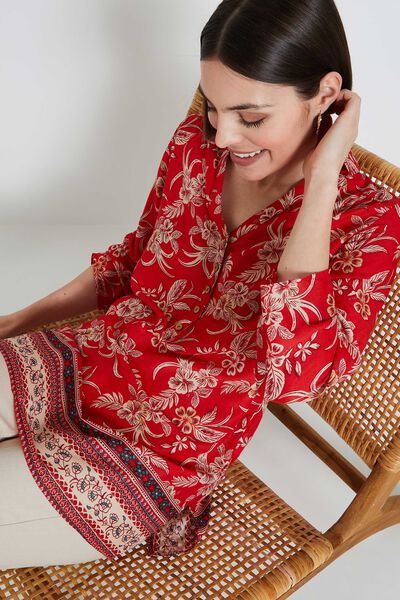 Tunique imprimée femme