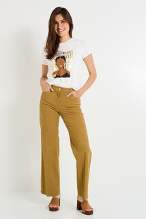 T-shirt col rond femme