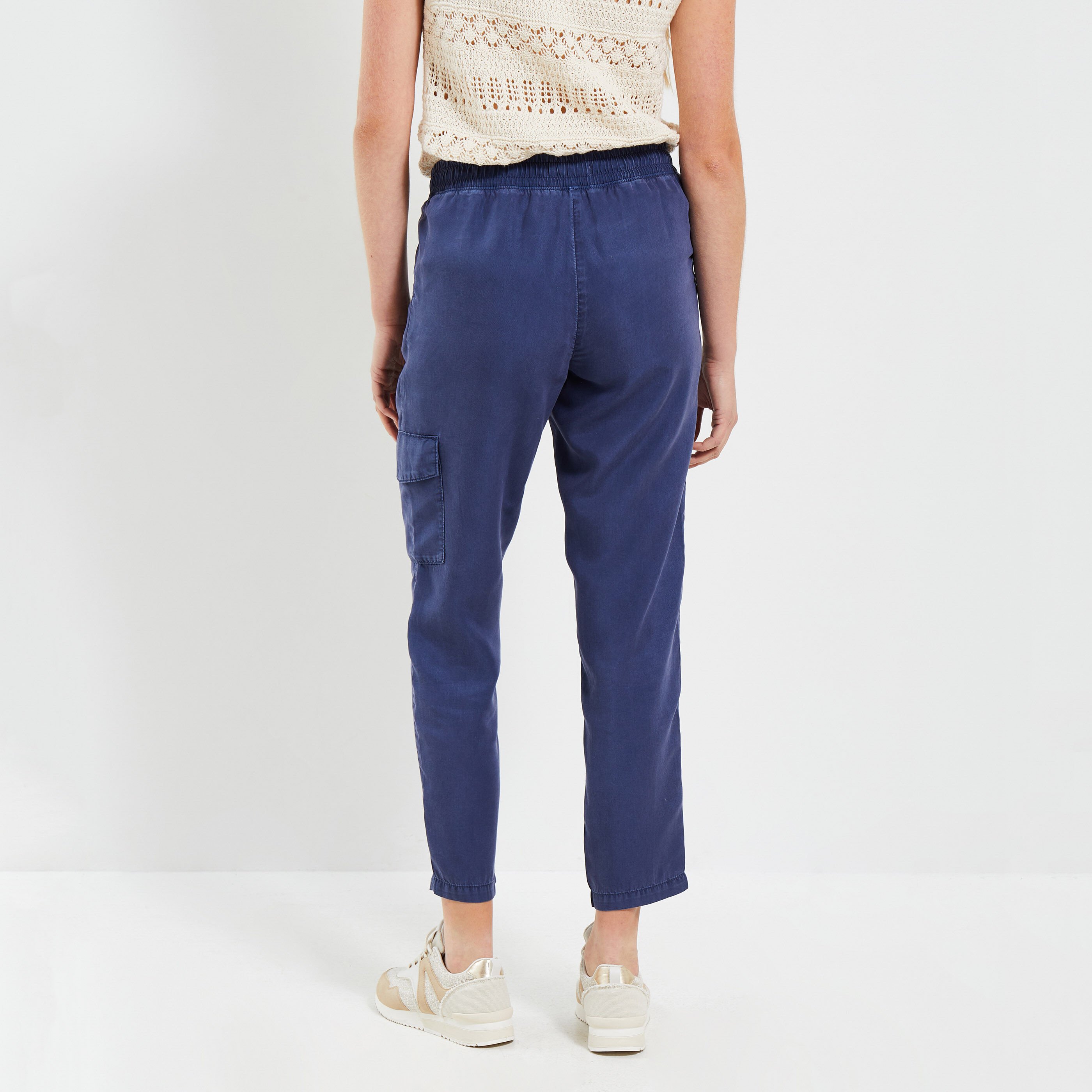 Pantalon cargo femme