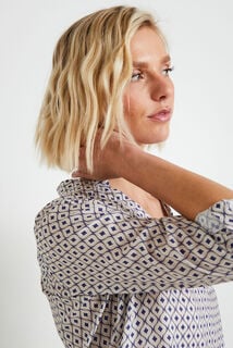 Blouse imprimée femme