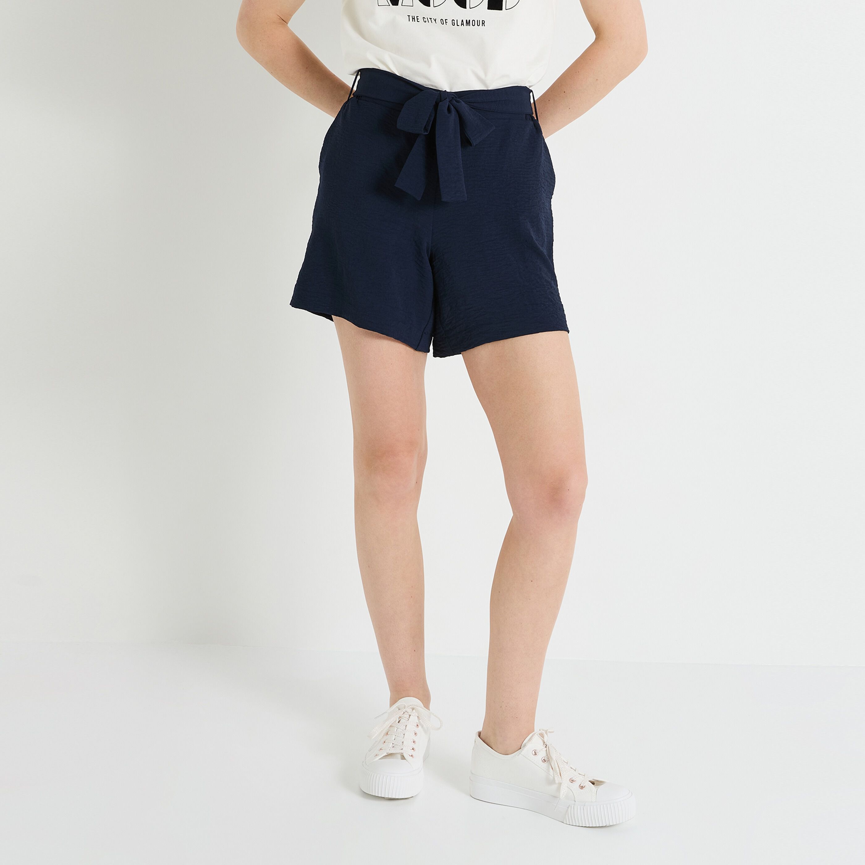 Short fluide femme