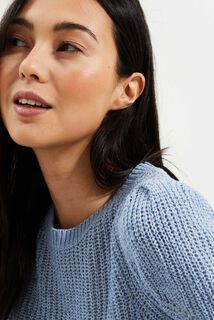 Pull manches courtes femme