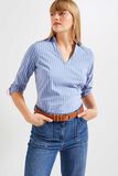 Blouse manches longues femme