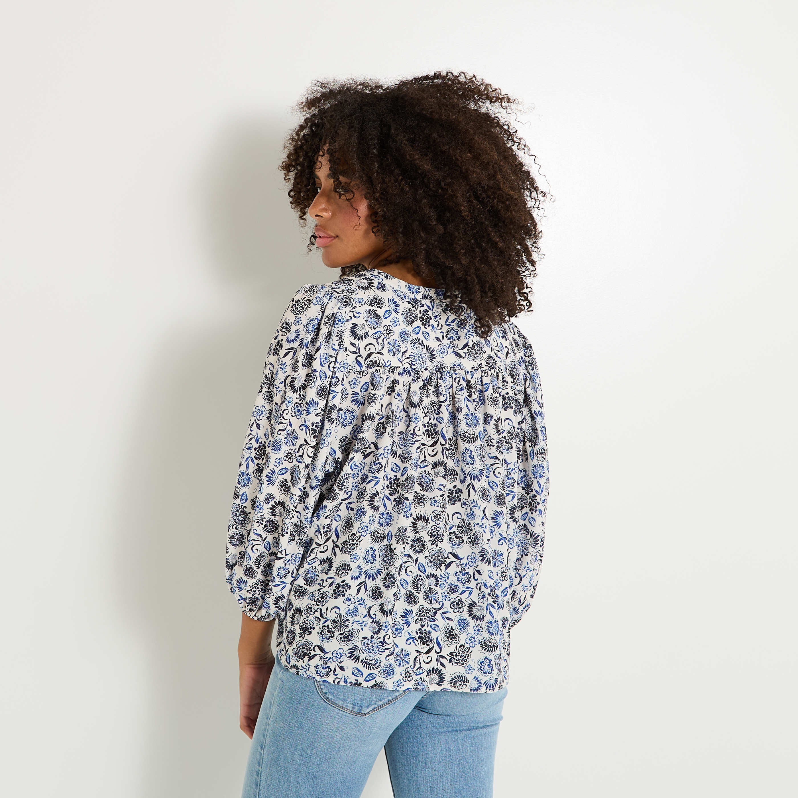 Chemisier oversize femme