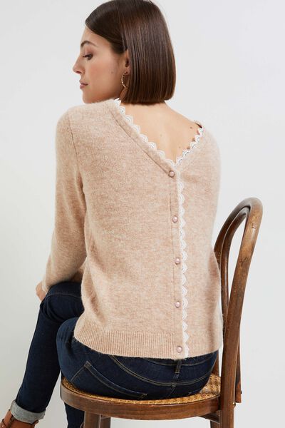 Gilet Pull 2 en 1 femme