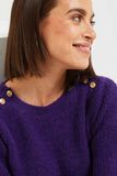 Pull col rond femme