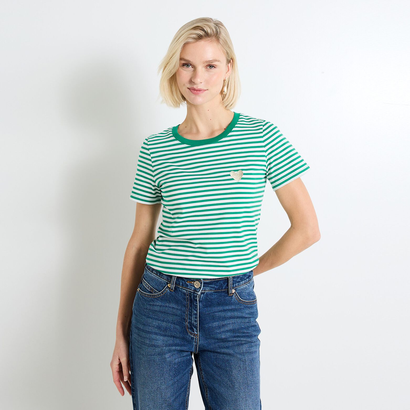 T-shirt rayé femme