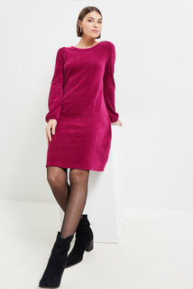 Robe velours femme