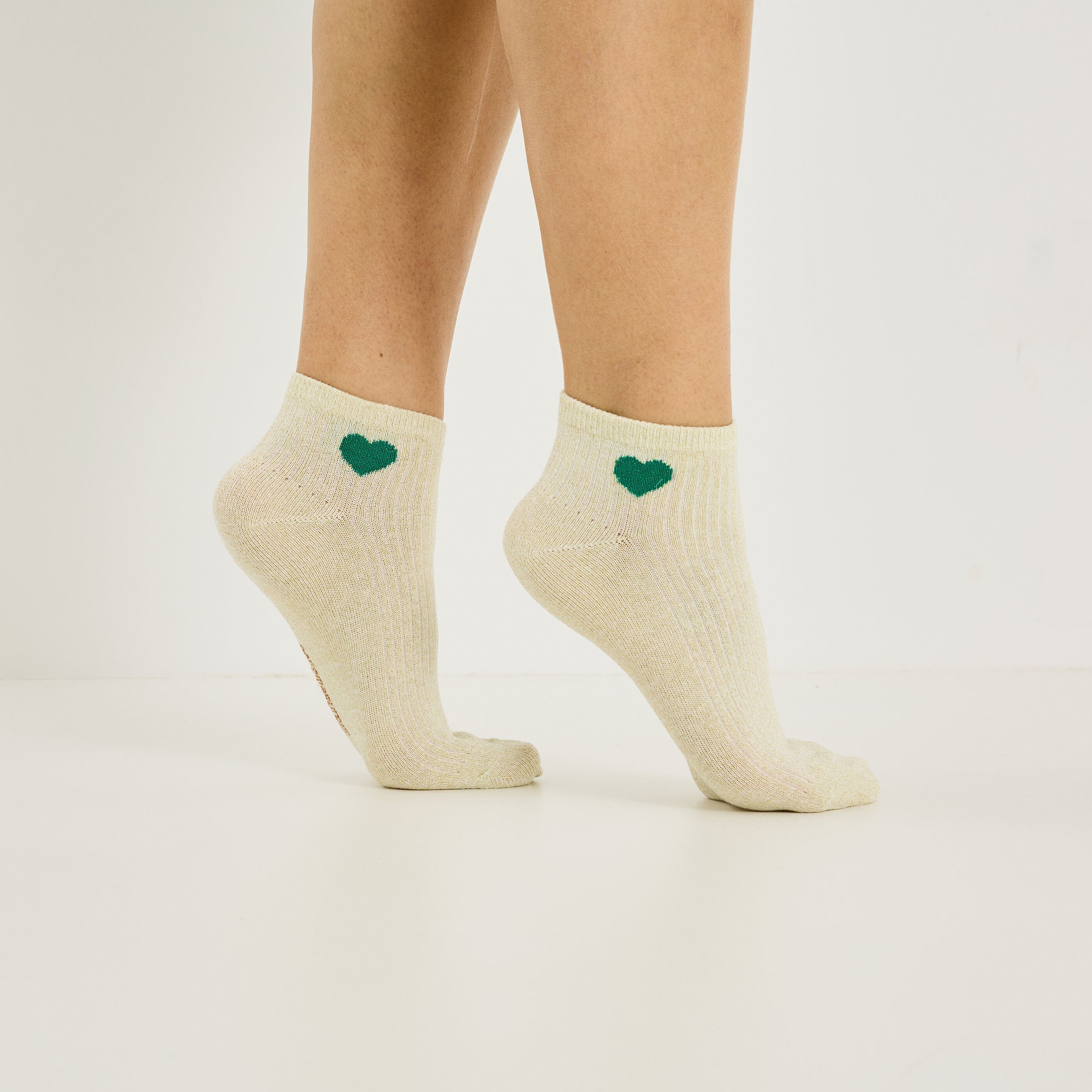 Lot de 2 paires de socquettes femme