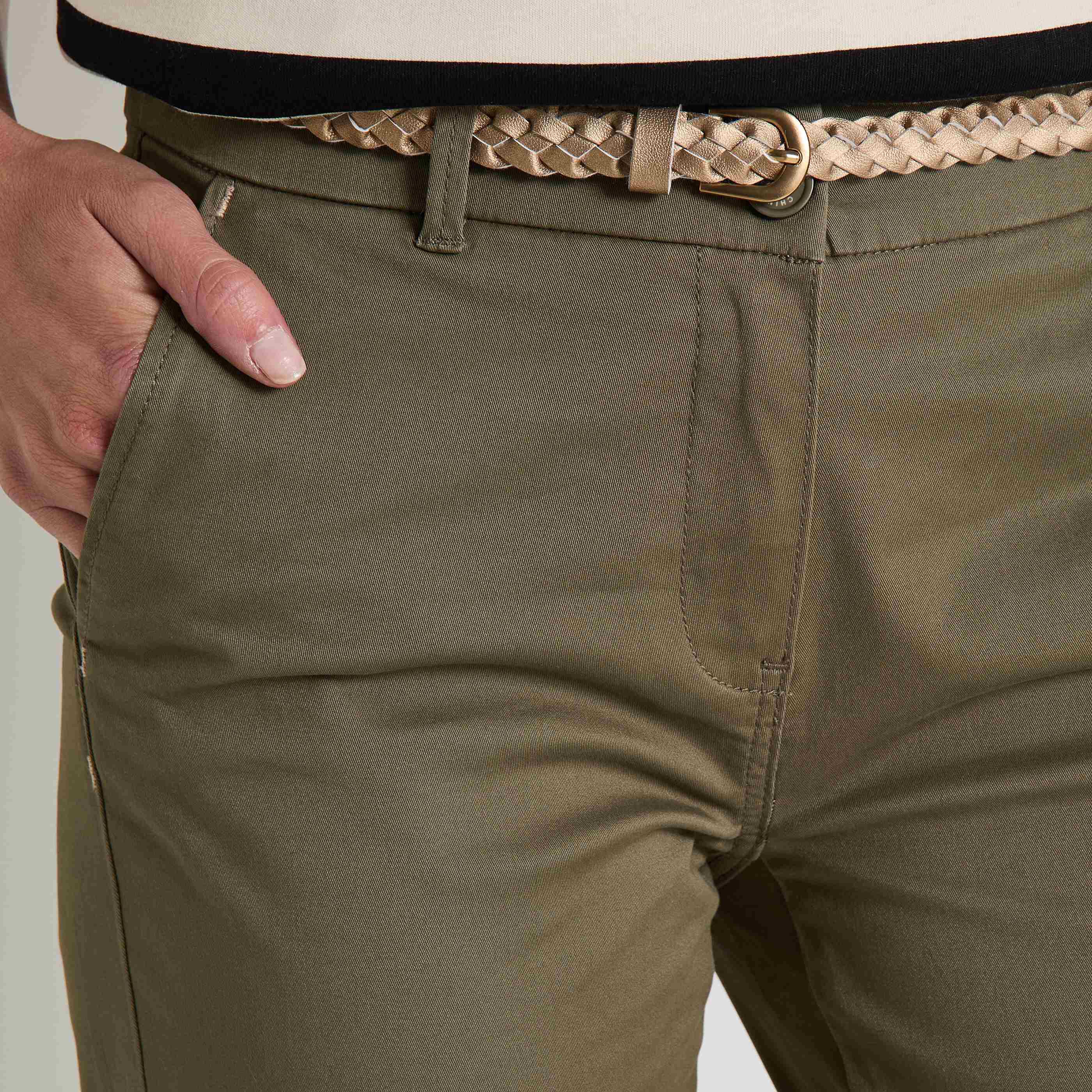 Pantalon chino femme
