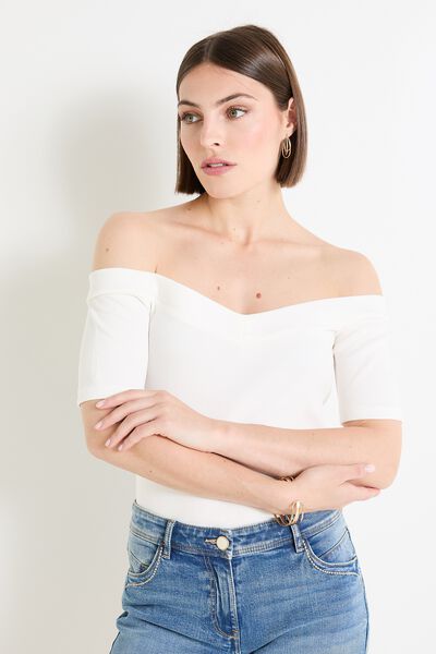 Tshirt épaules dénudées femme