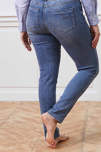 Jean slim taille haute MILAN femme