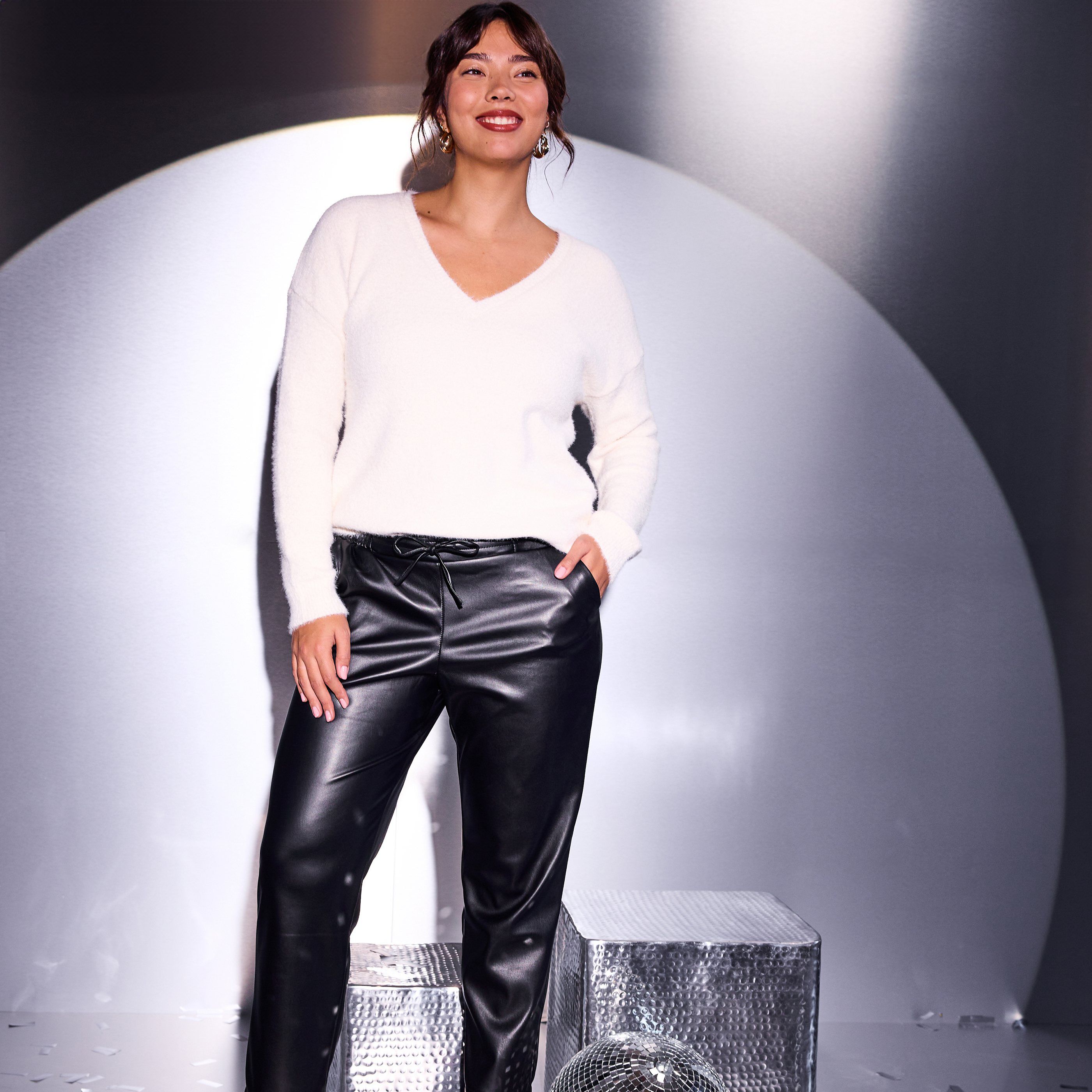 Pantalon chino femme