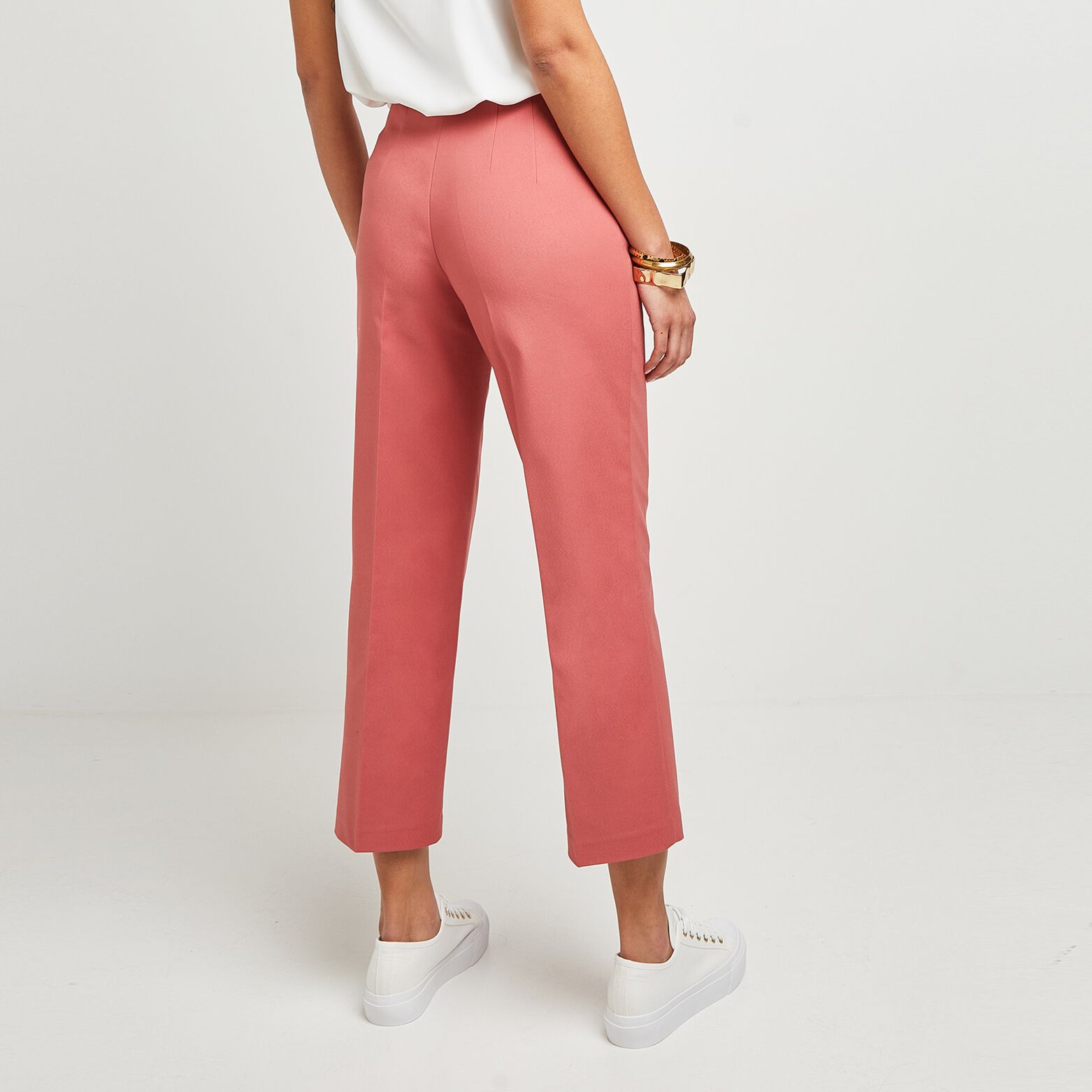 Pantalon droit femme