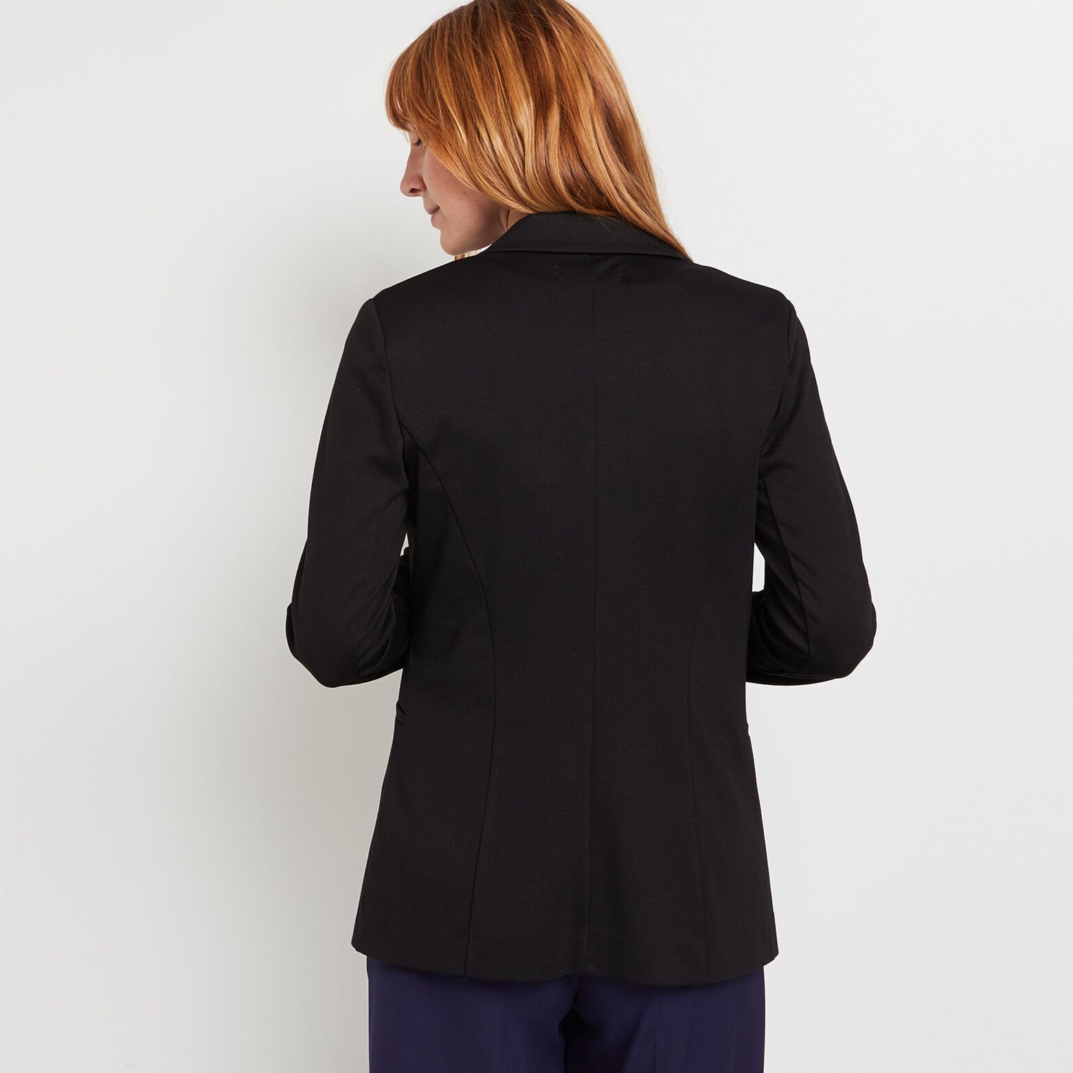 Veste tailleur en maille femme
