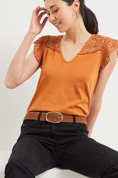 Tshirt uni femme