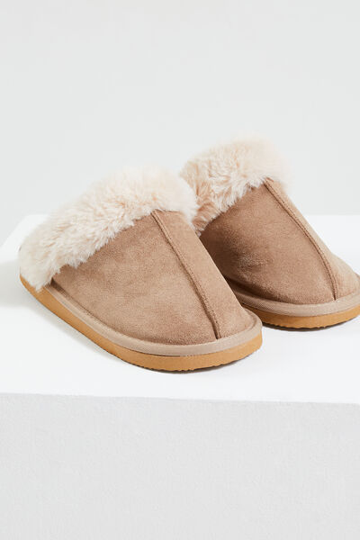 Chaussons ouverts femme