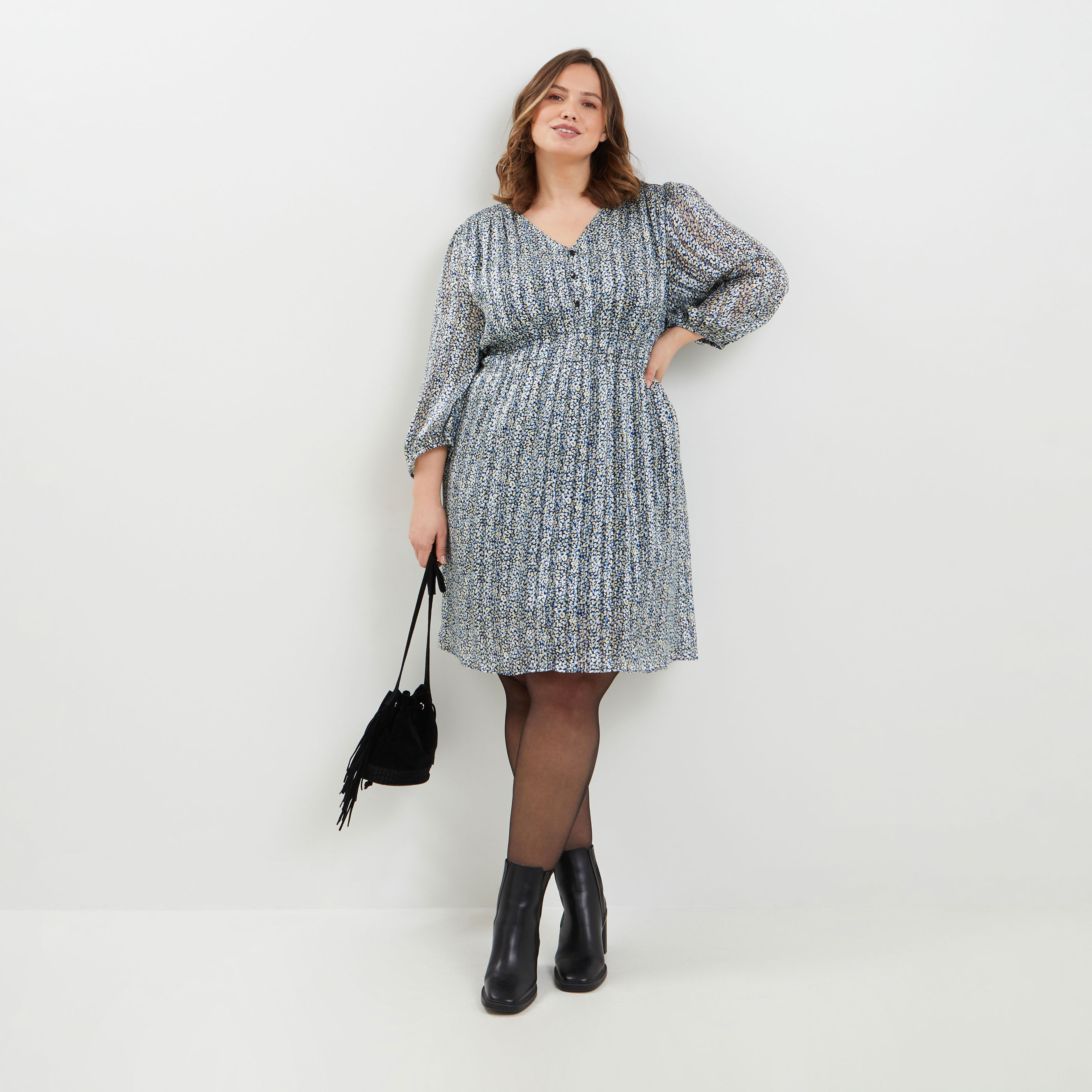 Robe habill&eacute;e femme