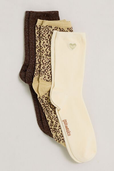 Boîte cadeau paires de chaussettes femme