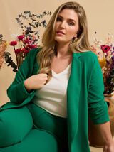 Blazer en maille femme