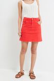 Jupe en jean couleur femme