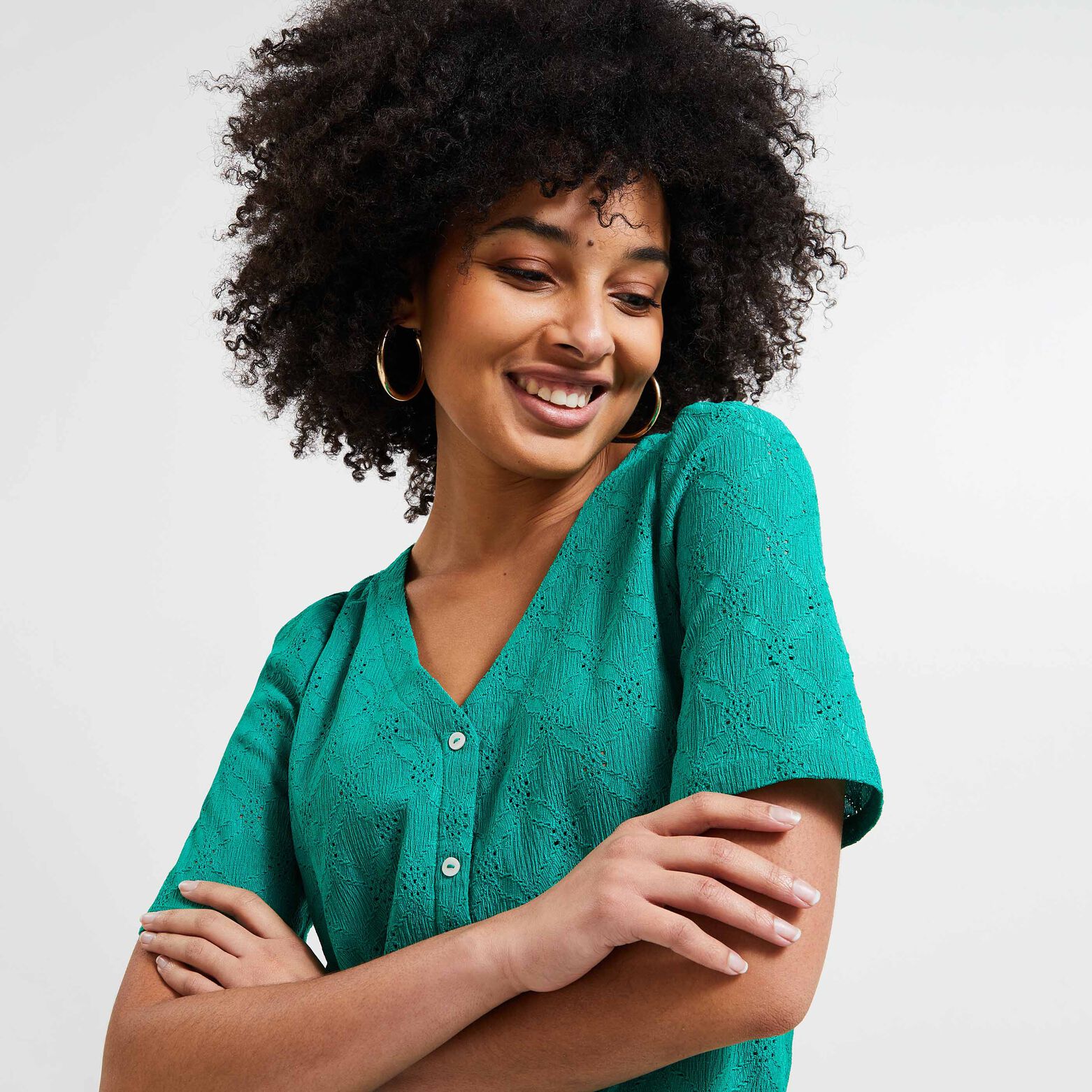Tshirt ajouré femme