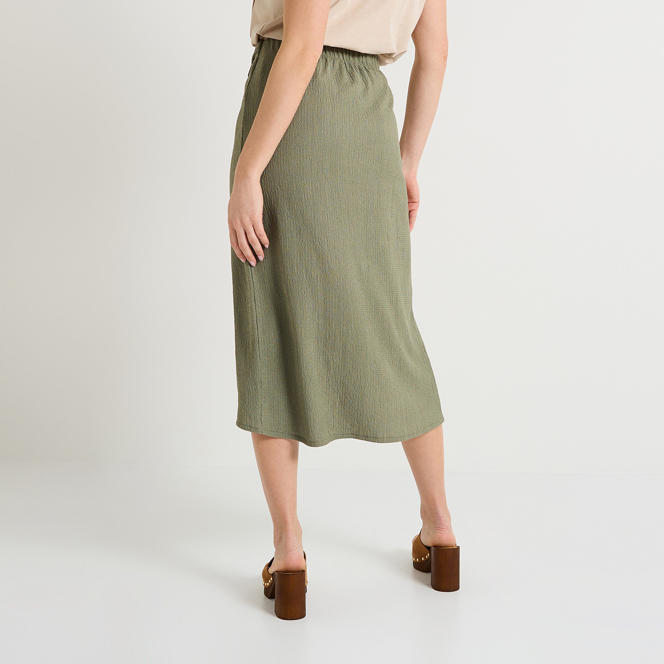 Jupe portefeuille femme