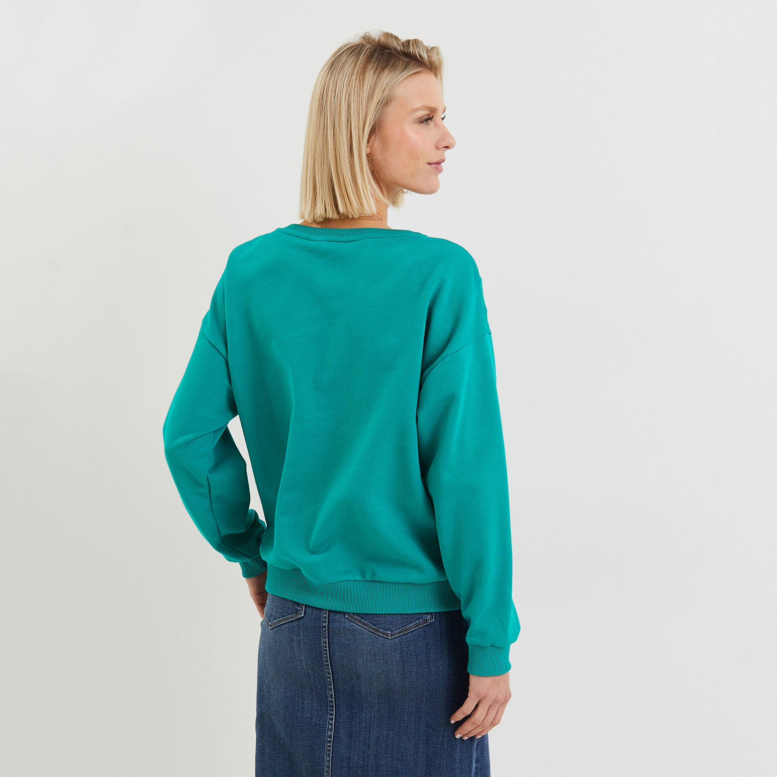 Sweat ajouré femme