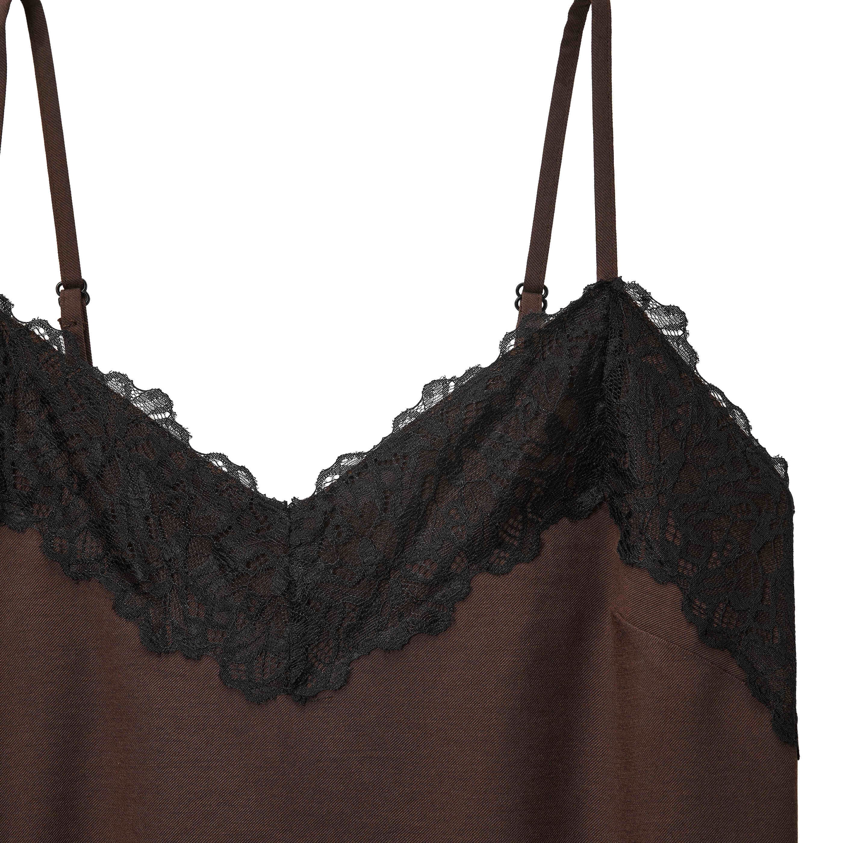 Robe nuisette longue habill&eacute;e