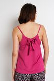 Top débardeur rose femme