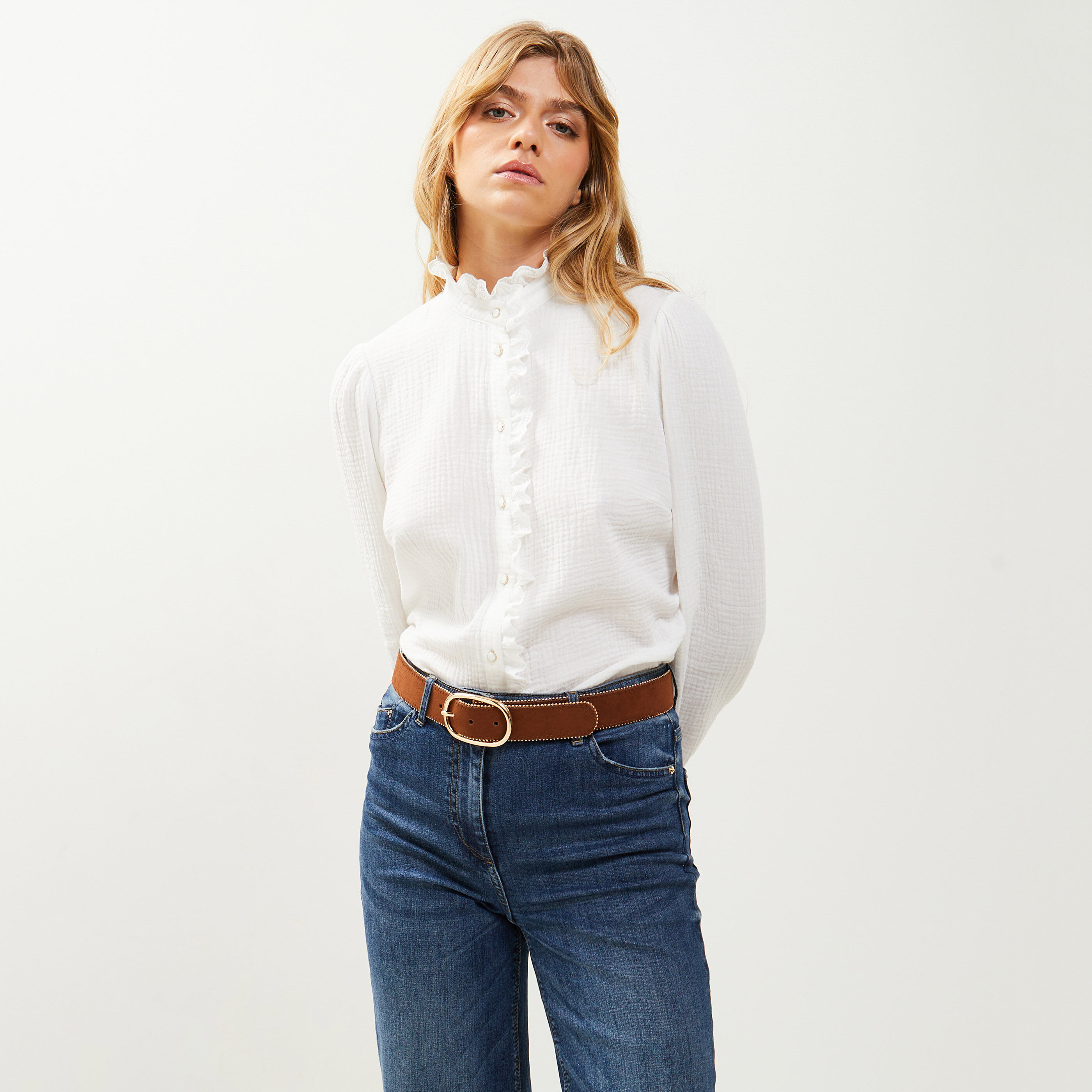 Chemise femme hotsell gaze de coton