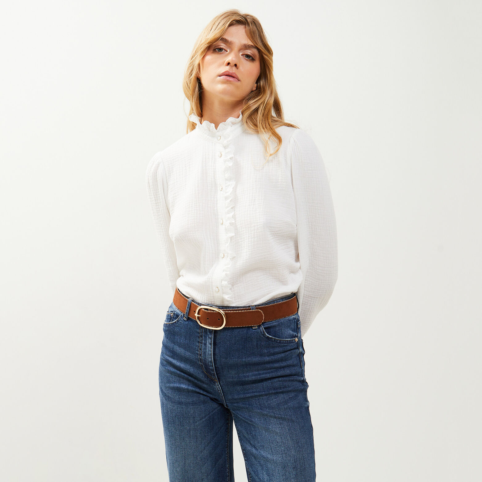 Chemise gaze de coton femme