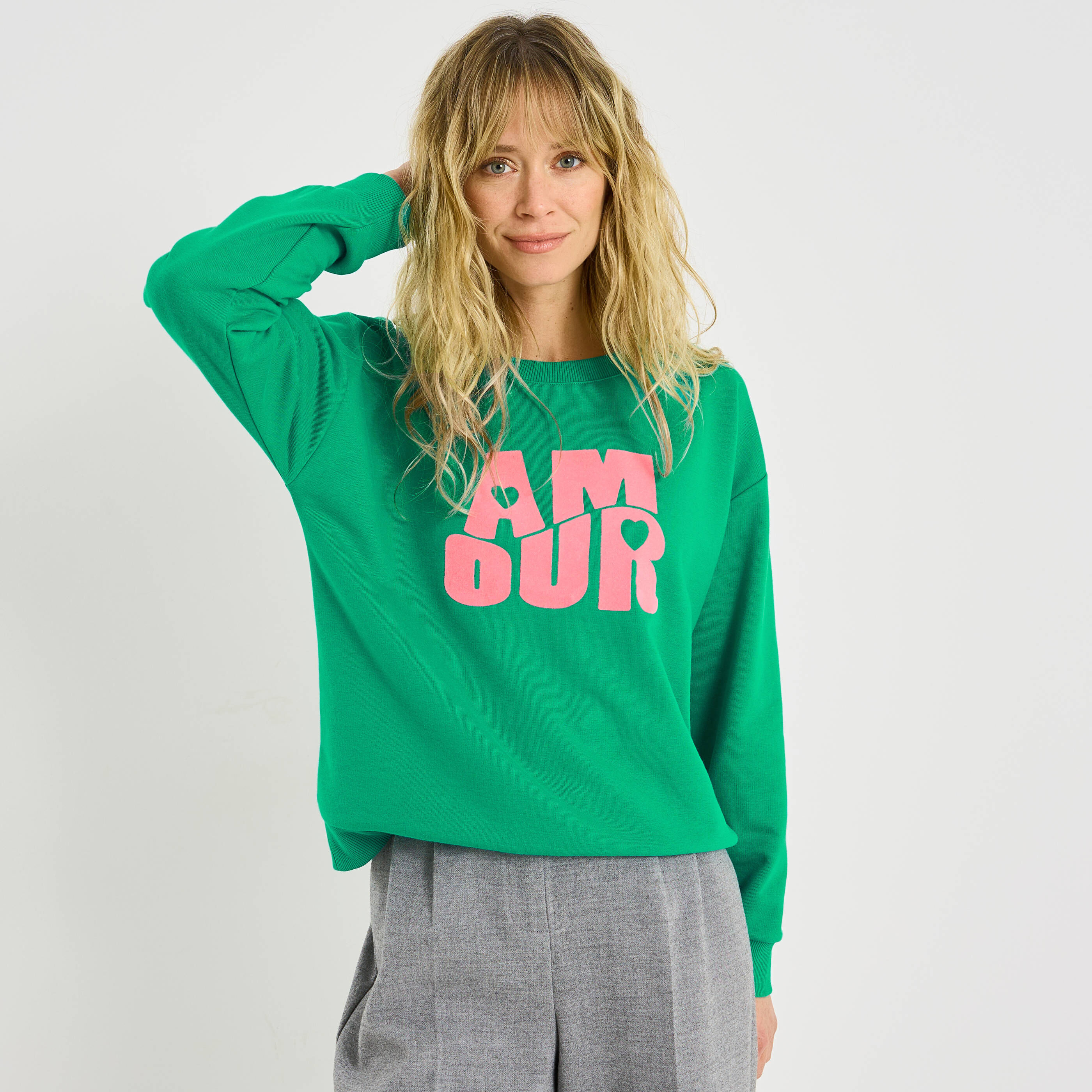 Sweat message amour femme