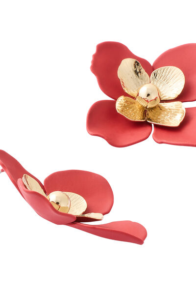Boucles d'oreilles fleurs 