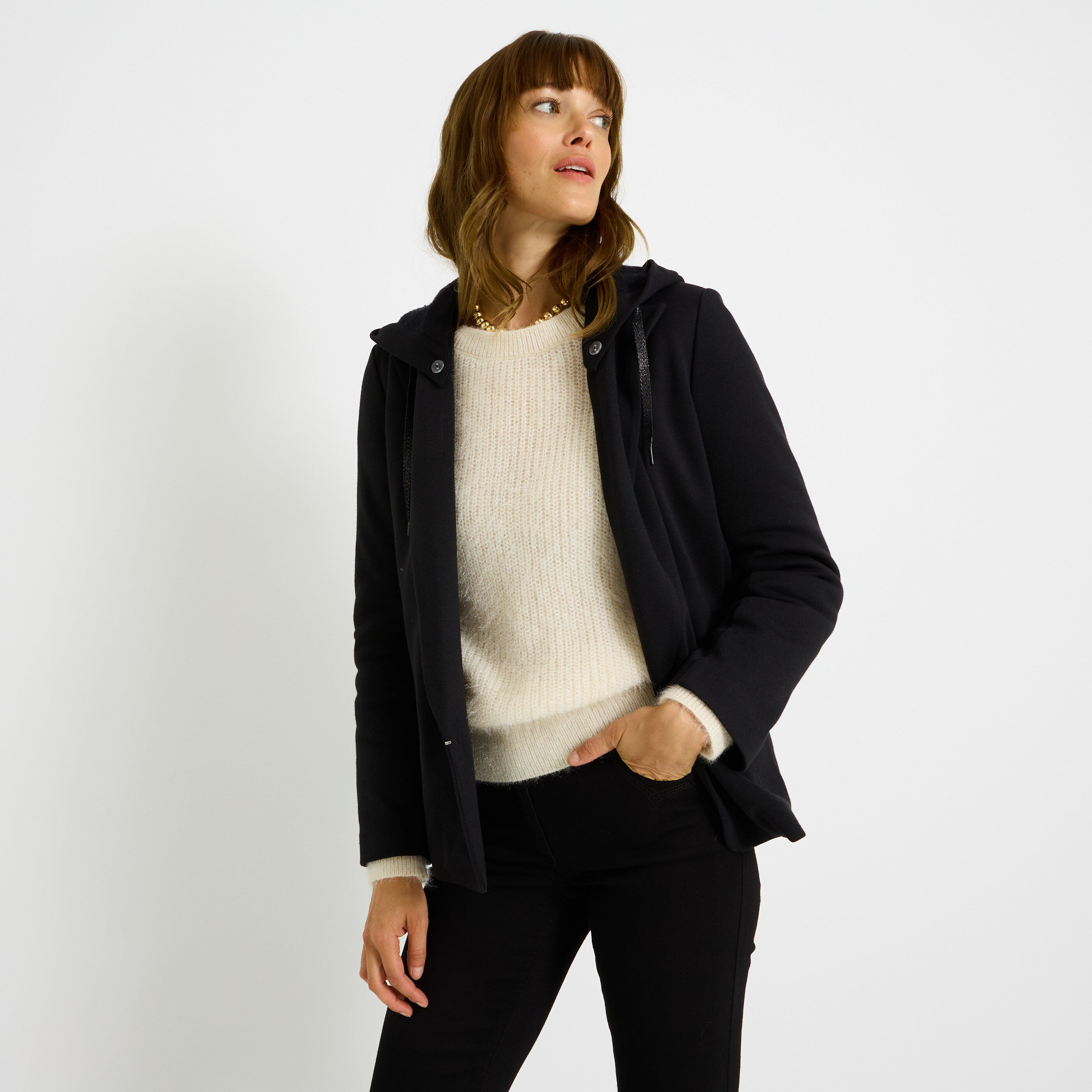 Blazer en maille femme