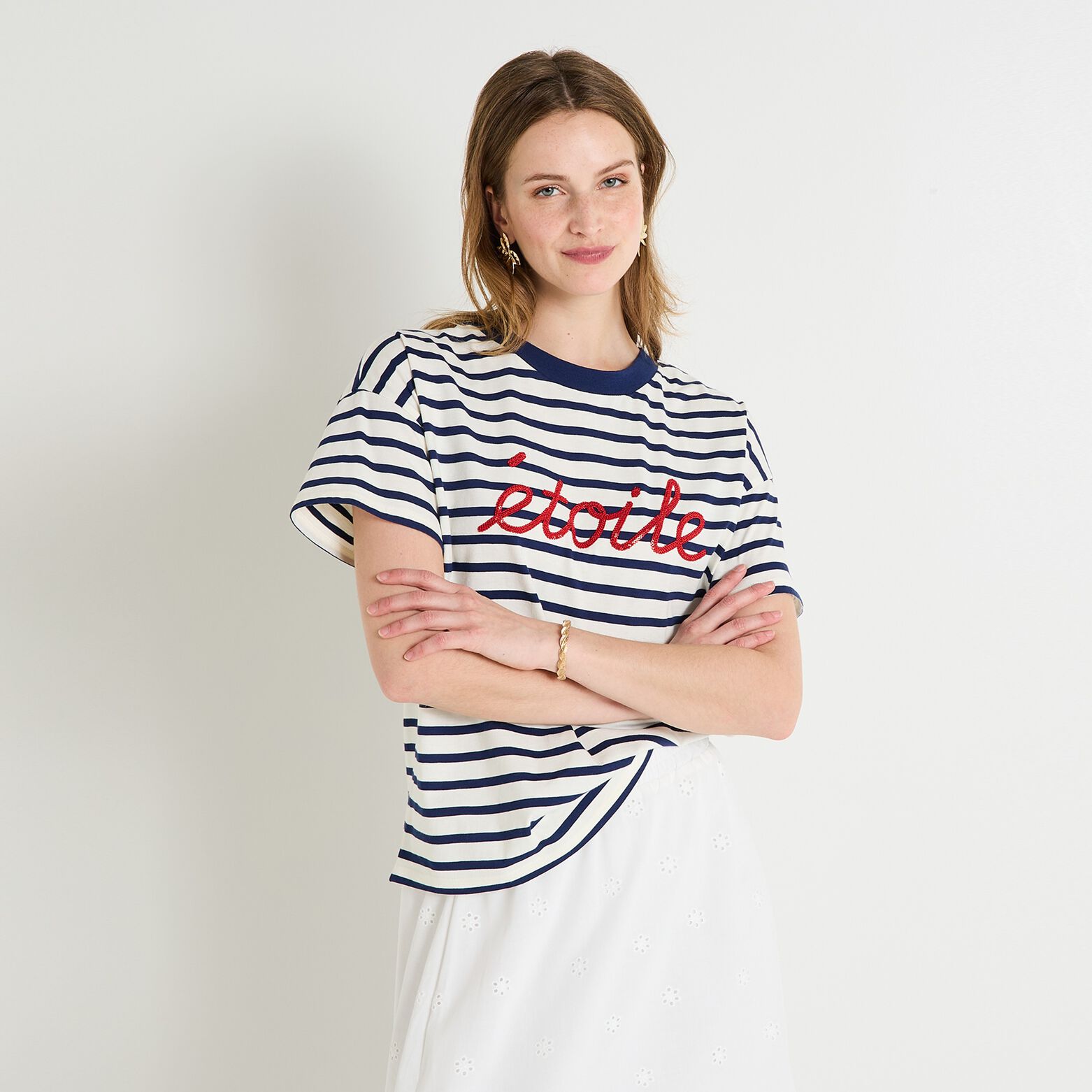T-shirt rayé femme