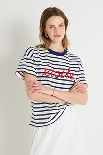 T-shirt rayé femme
