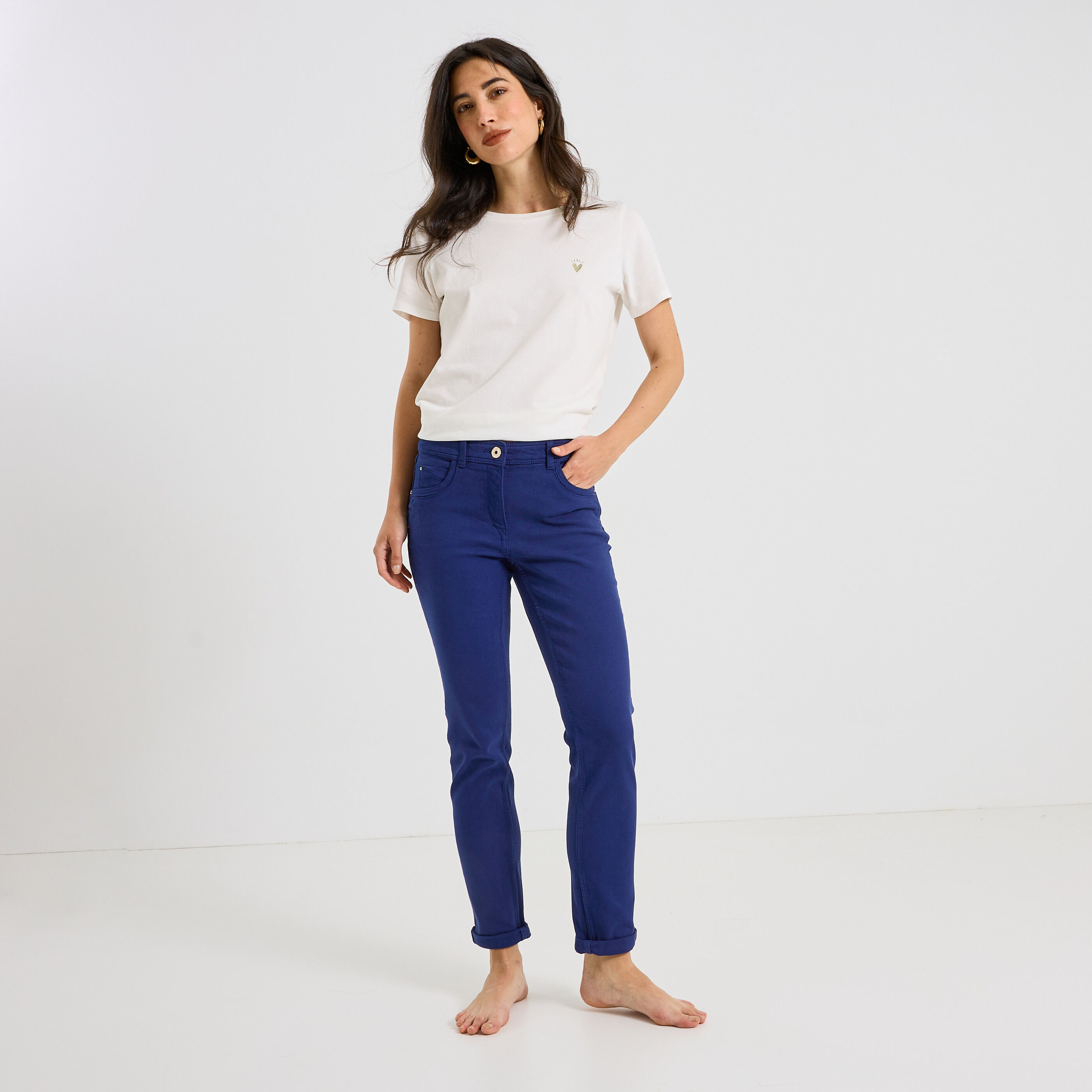 Jean slim raccourci TOKYO R01 femme