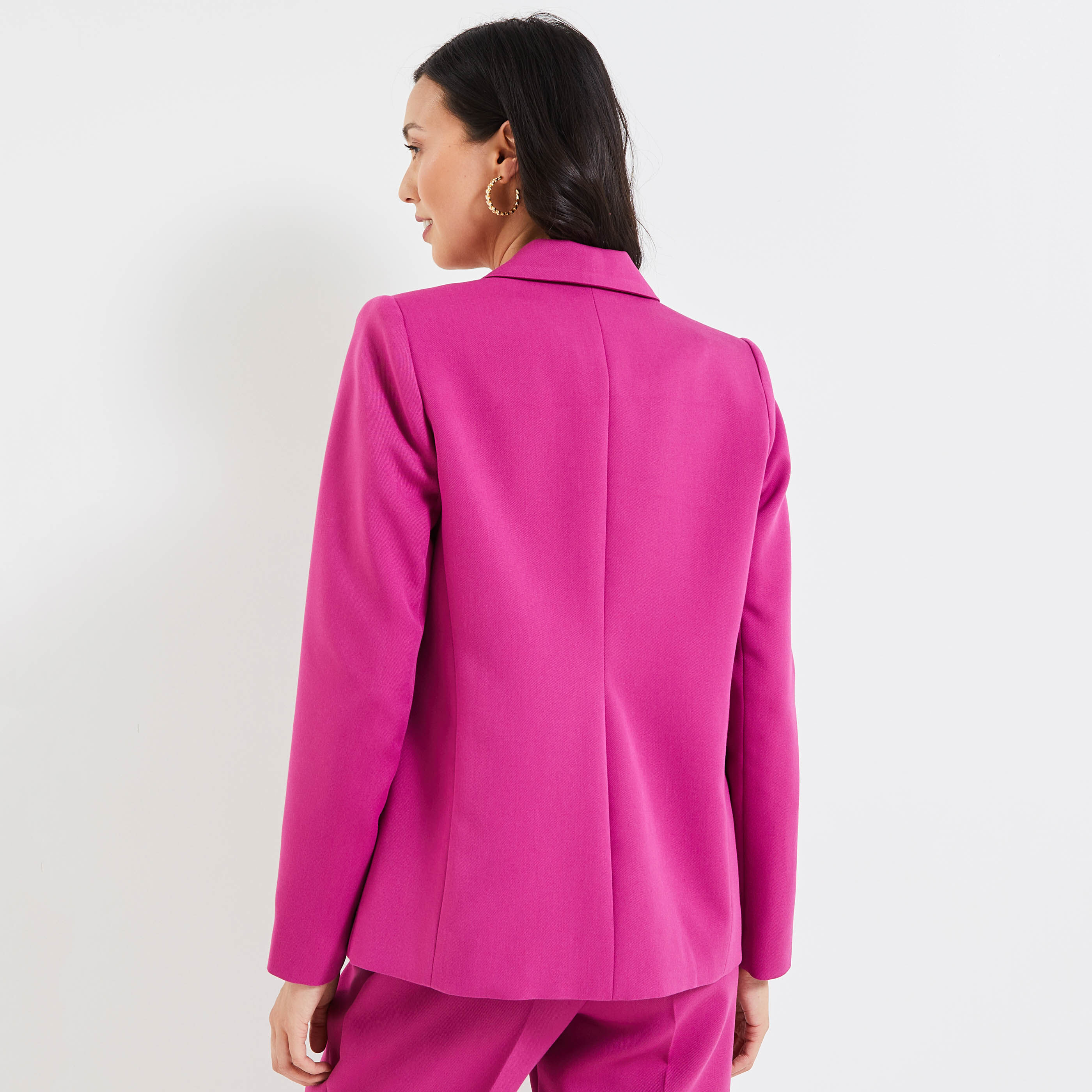 Veste blaser fushia Graindemalice