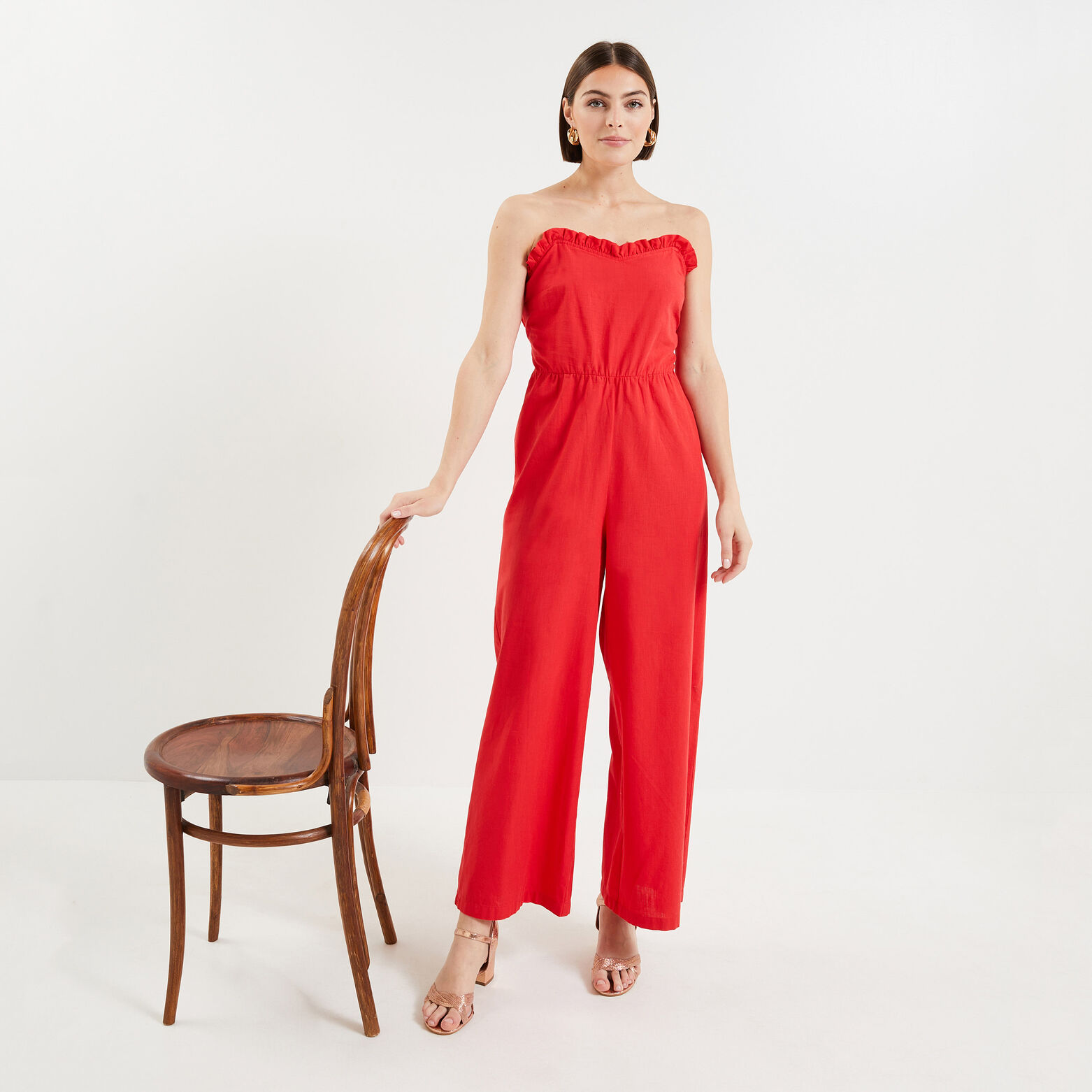 Combinaison bustier femme