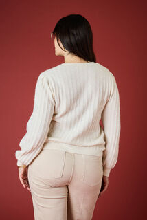 Gilet boutonné femme